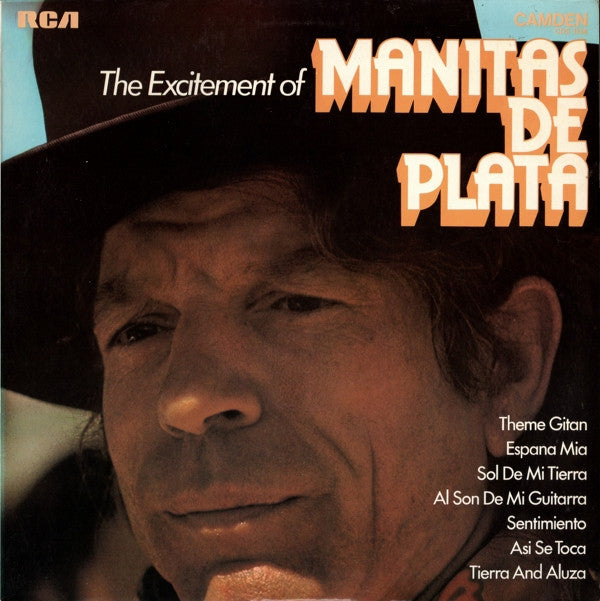 Manitas De Plata : The Excitement Of Manitas De Plata (LP)