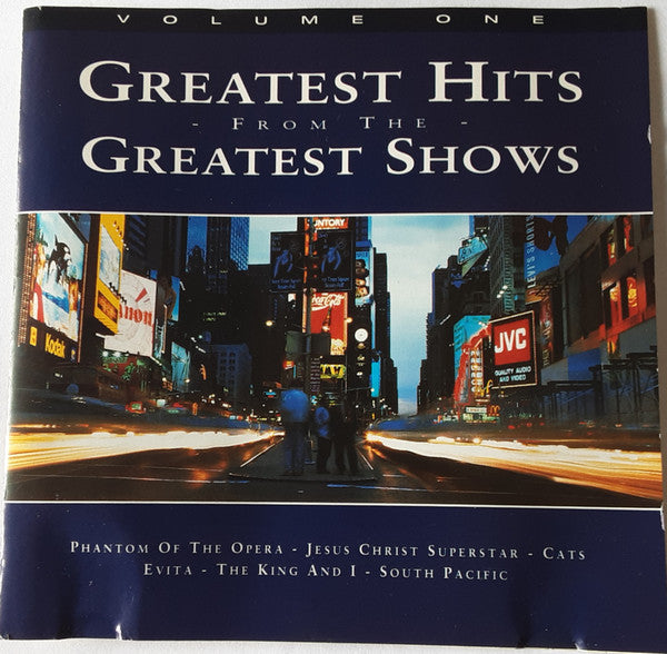 Various : Greatest Hits From The Greatest Shows Vol.1 (CD, Album, Comp)
