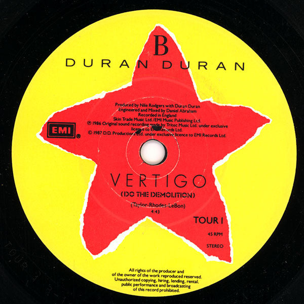 Duran Duran : Meet El Presidente (7", Single)