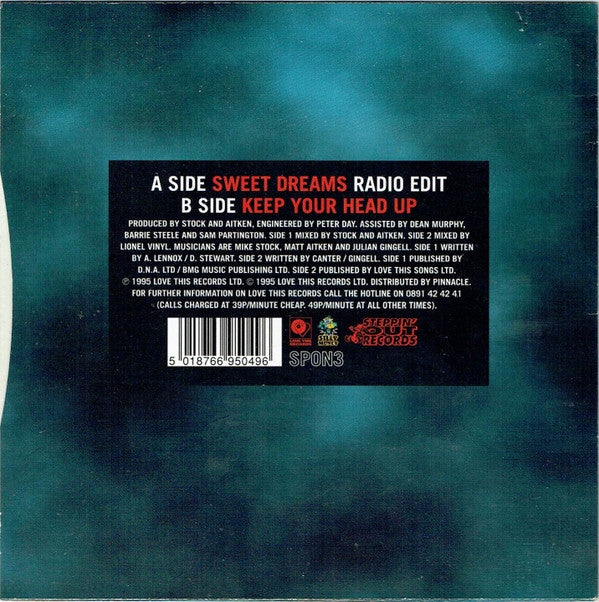 DJ Scott Featuring Lorna B. : Sweet Dreams (7", Single)