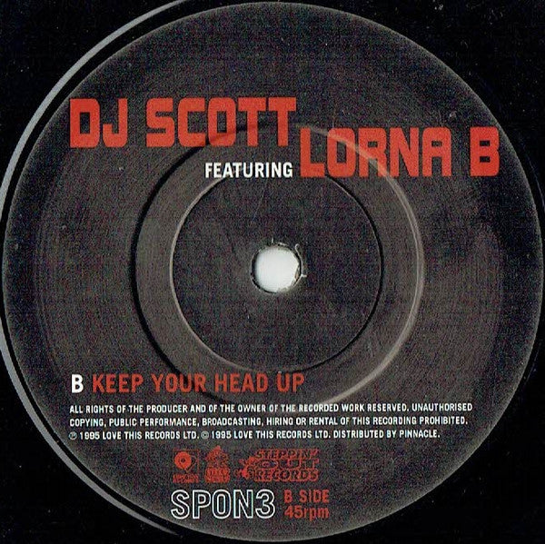 DJ Scott Featuring Lorna B. : Sweet Dreams (7", Single)