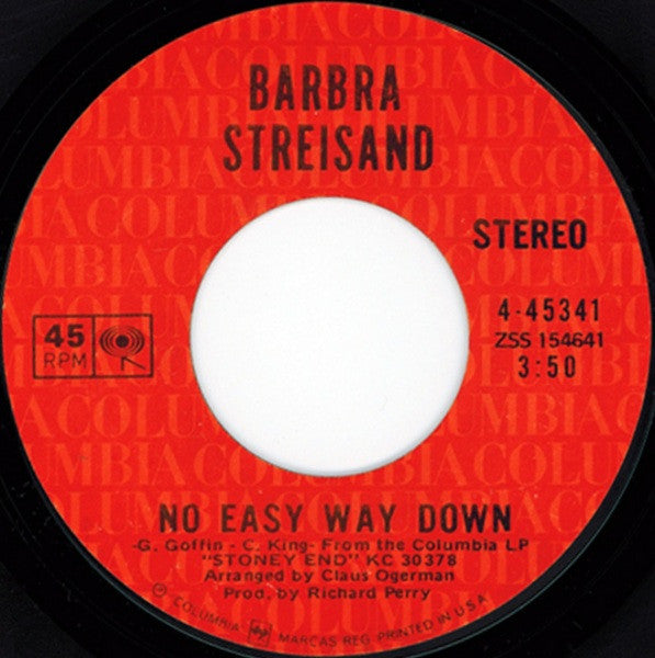 Barbra Streisand : Time And Love (7", RE, Styrene, San)