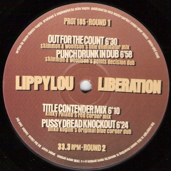 Lippy Lou : Liberation (The Vinyl Comeback Mixes) (12")