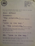 Soul Affair : The Nitelife (AStroTrax Remixes) / Love Is The Key (12", W/Lbl)