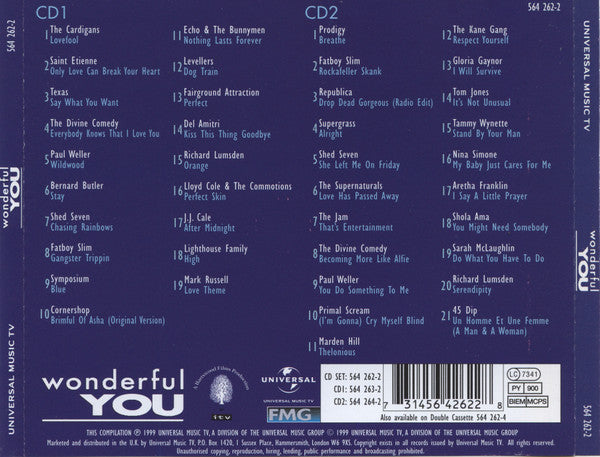 Various : Wonderful You (2xCD, Comp)