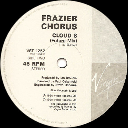 Frazier Chorus : Cloud 8 - The Paul Oakenfold Remixes (12")