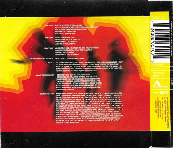 Scooch : The Best Is Yet To Come (CD, Single, CD2)