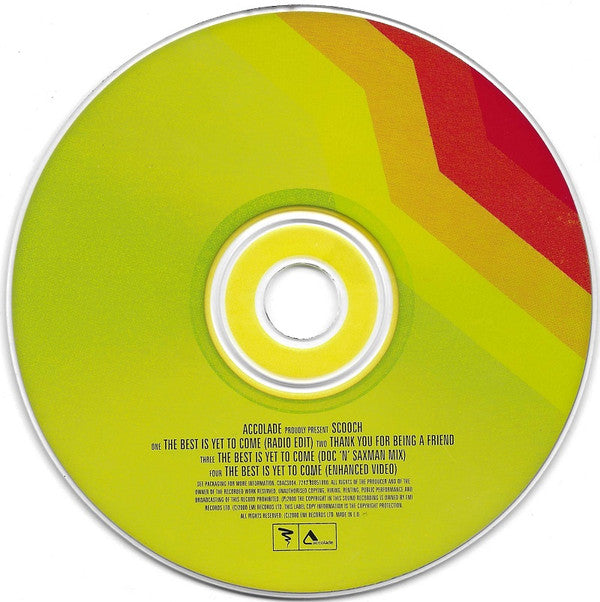 Scooch : The Best Is Yet To Come (CD, Single, CD2)