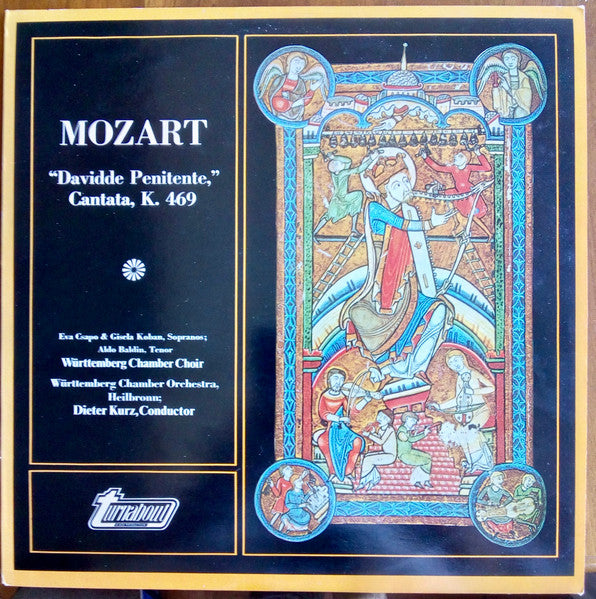 Mozart* - Württemberg Chamber Choir*, Württemberg Chamber Orchestra, Heilbronn*, Dieter Kurz (2) : Davidde Penitente, Cantata, K. 469 (LP, Album)