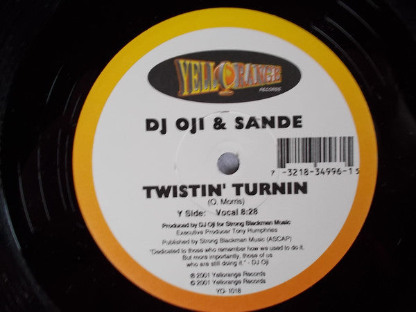 DJ Oji & Sandé : Twistin' Turnin (12")