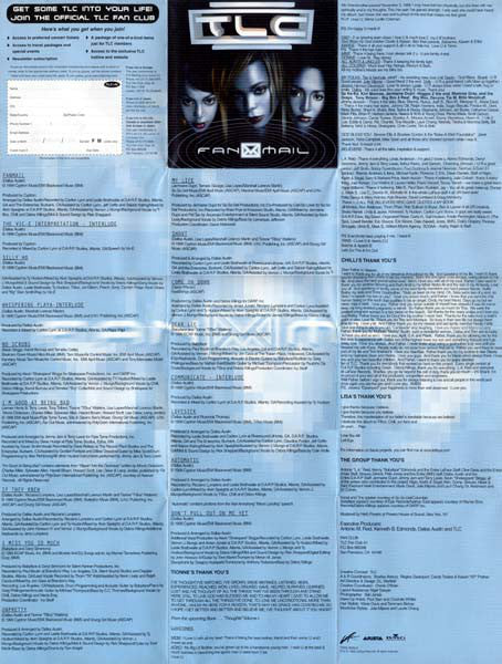 TLC : Fanmail (CD, Album)
