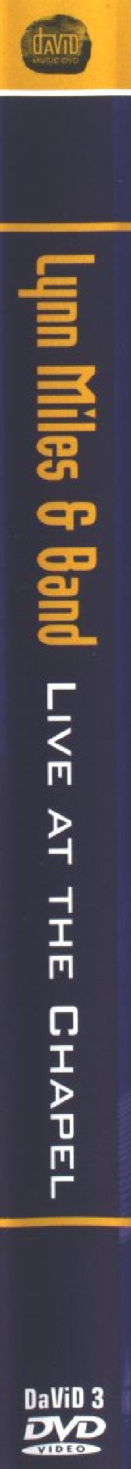 Lynn Miles : Live At The Chapel (DVD-V, NTSC)