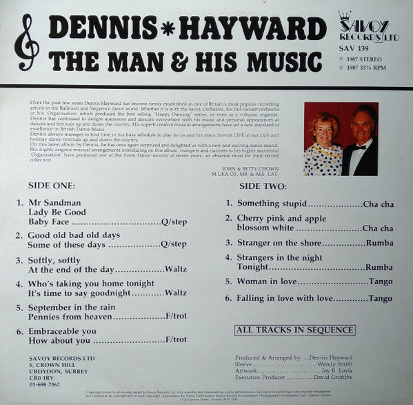 Dennis Hayward : The Man & His Music (LP)