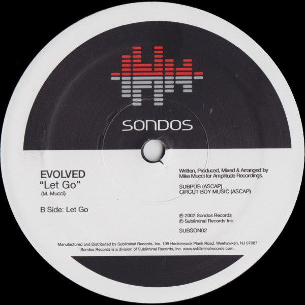 Robbie Rivera Featuring Shawnee Taylor / Evolved : Funk-A-Tron / Let Go (12")