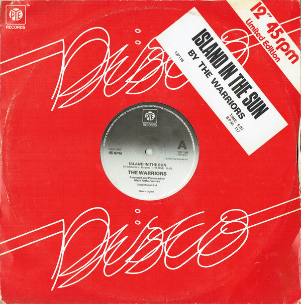 The Warriors (9) : Island In The Sun (12", Ltd)
