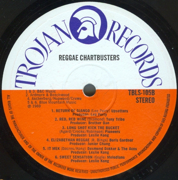 Various : Reggae Chartbusters (LP, Comp)