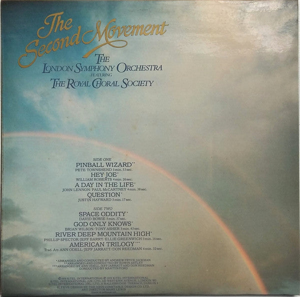 London Symphony Orchestra Featuring The Royal Choral Society : Classic Rock - The Second Movement (LP, Album, Ltd, Blu)