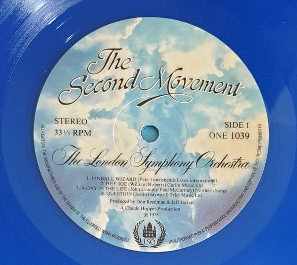 London Symphony Orchestra Featuring The Royal Choral Society : Classic Rock - The Second Movement (LP, Album, Ltd, Blu)