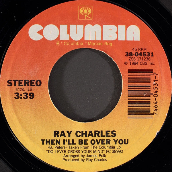 Ray Charles With B.J. Thomas : Rock And Roll Shoes / Then I'll Be Over You (7", Styrene, Pit)