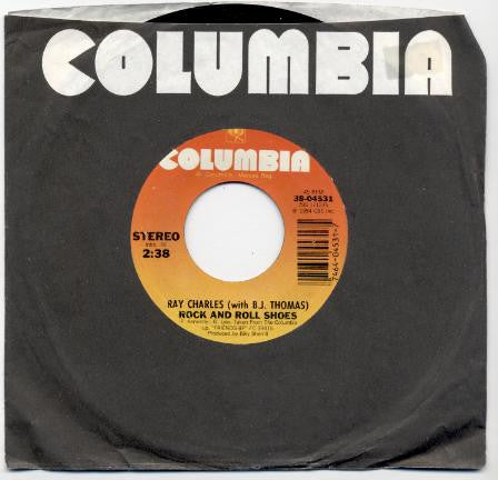 Ray Charles With B.J. Thomas : Rock And Roll Shoes / Then I'll Be Over You (7", Styrene, Pit)