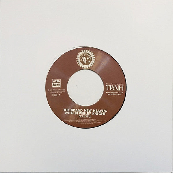 The Brand New Heavies With Beverley Knight : Beautiful  (7", Single, Ltd)