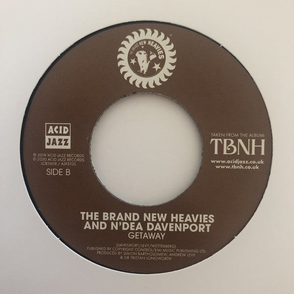 The Brand New Heavies With Beverley Knight : Beautiful  (7", Single, Ltd)