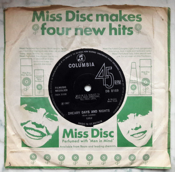 Lulu : The Boat That I Row (7", Sol)