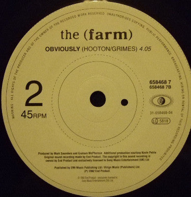 The Farm : Don't You Want Me (7", Single)