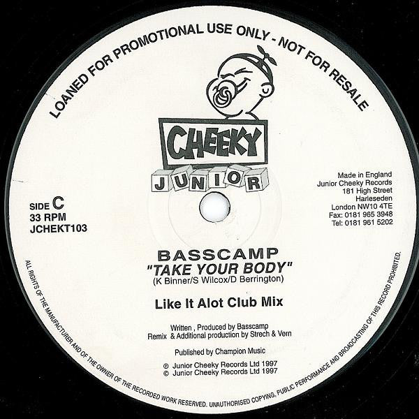 Basscamp : Take Your Body (2x12", Promo)