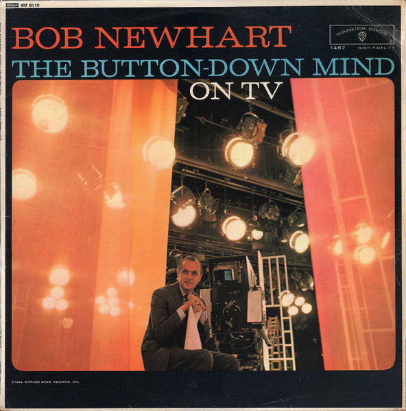 Bob Newhart : The Button-Down Mind On TV (LP, Album, Mono)