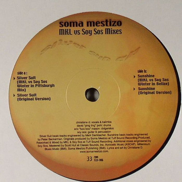 Soma Mestizo : Silversun EP (12", EP)