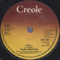 Ruby Winters : I Will! (7")
