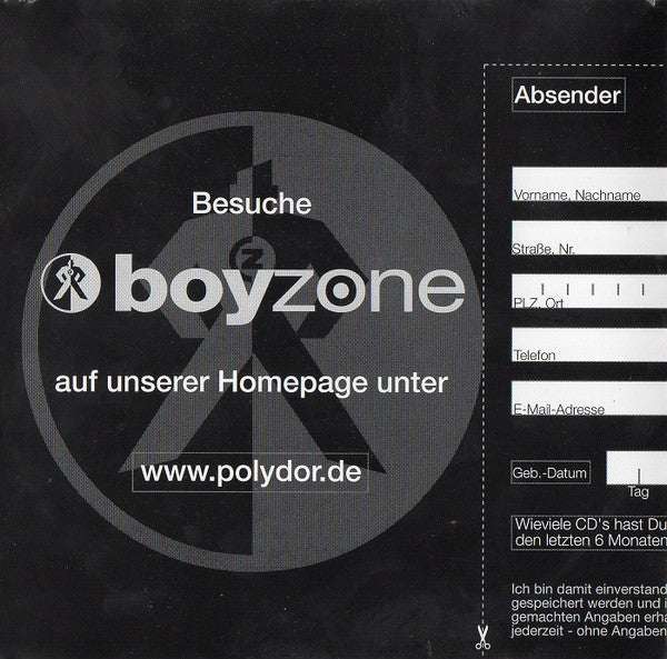Boyzone : I Love The Way You Love Me (CD, Single)