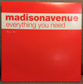 Madison Avenue : Everything You Need (2x12", Promo)