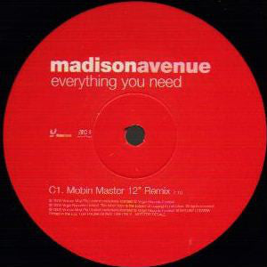 Madison Avenue : Everything You Need (2x12", Promo)