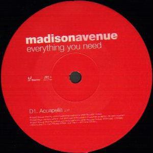 Madison Avenue : Everything You Need (2x12", Promo)
