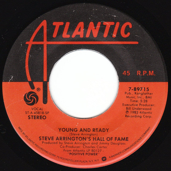Steve Arrington's Hall Of Fame : Hump To The Bump (7", Single)