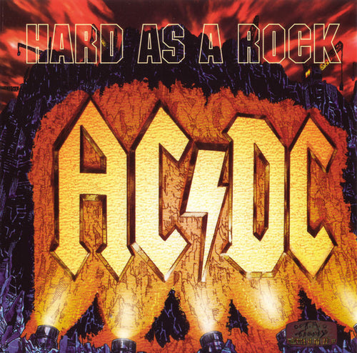 AC/DC : Hard As A Rock (CD, Single, Pos)