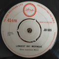 Gene Lawrence Band : Longest Day Meringue / Bachelor Boy (7", Single)