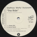 Matthias Heilbronn : The Ride (12", Promo)