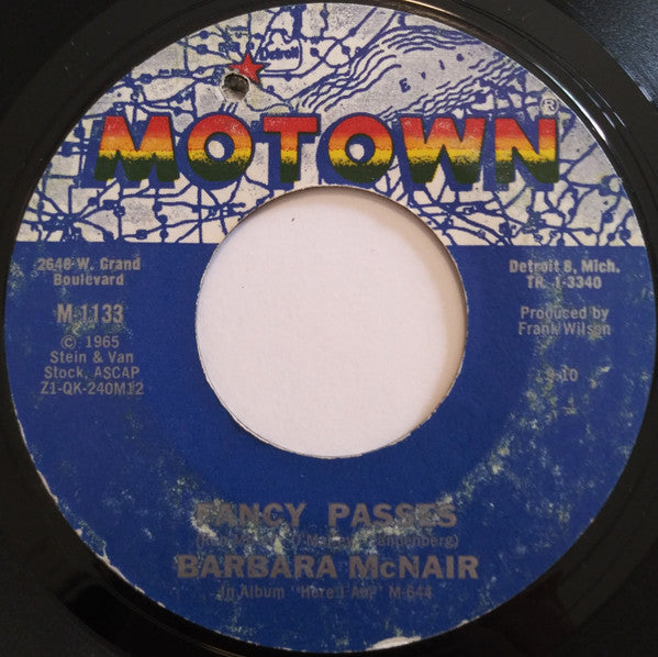 Barbara McNair : You Could Never Love Him (7", Single, Styrene, Mon)