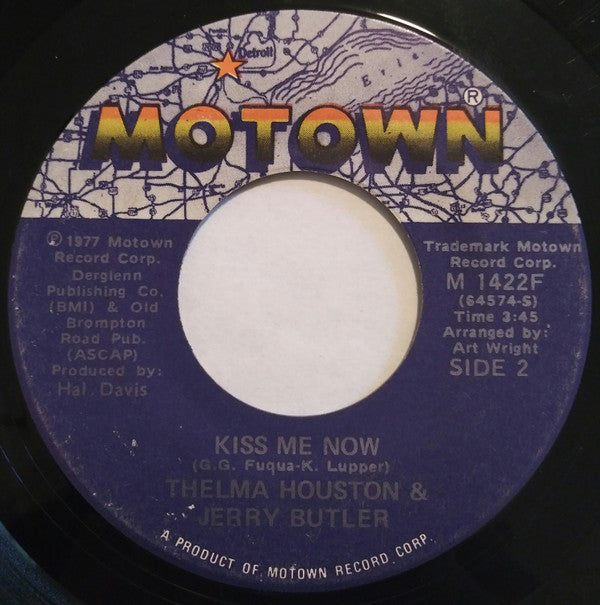 Thelma Houston & Jerry Butler : It's A Lifetime Thing (7", Mon)