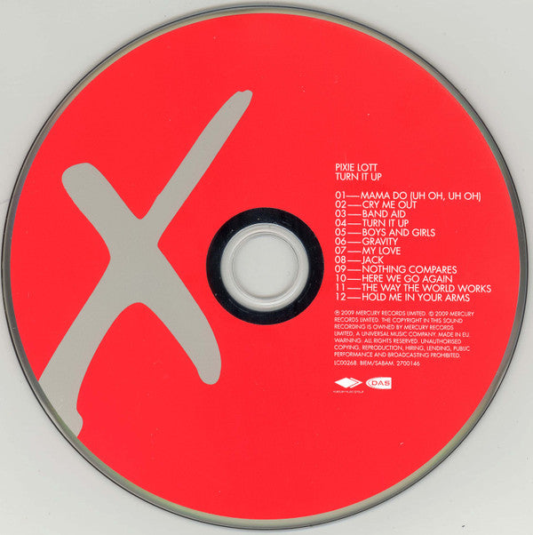 Pixie Lott : Turn It Up (CD, Album, Enh)