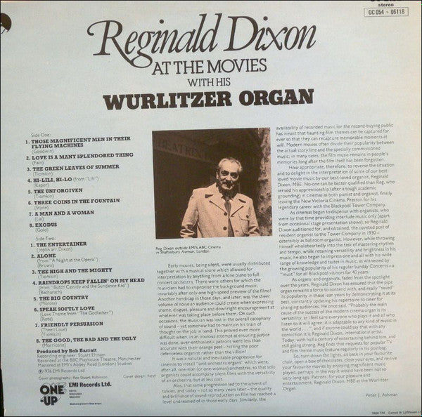 Reginald Dixon : At The Movies (LP)