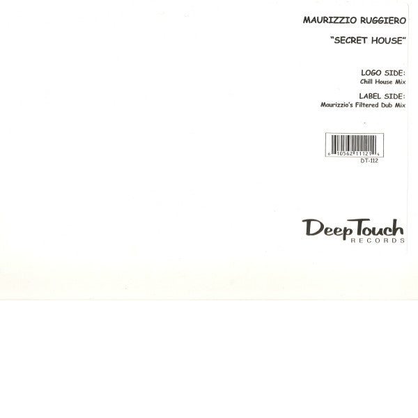 Maurizio Ruggiero : Secret House (12")