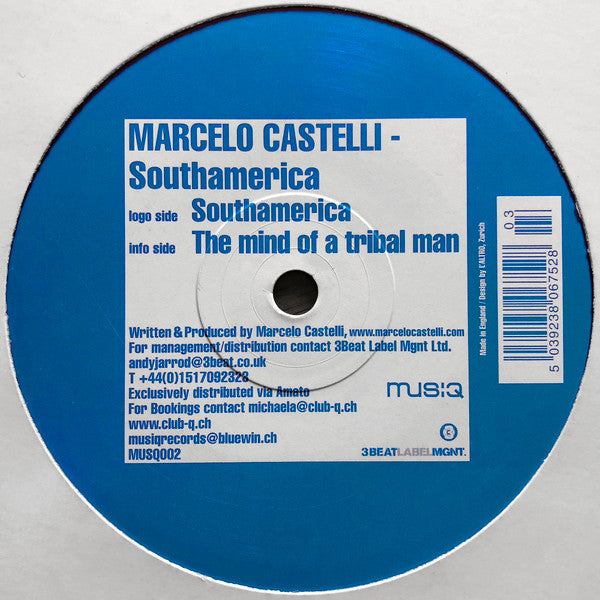 Marcelo Castelli : South America (12")