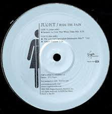 Juliet : Ride The Pain (12", Promo)