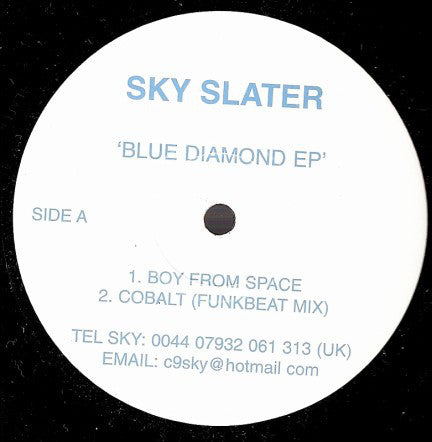 Sky Slater : Blue Diamond EP (12", EP)