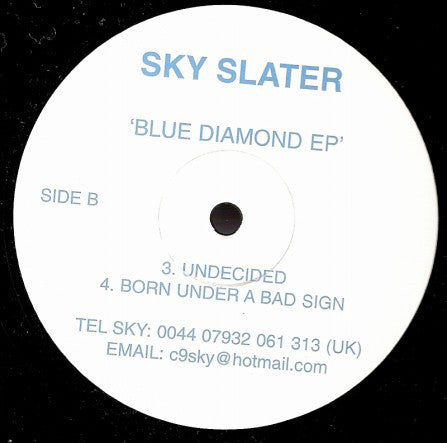 Sky Slater : Blue Diamond EP (12", EP)