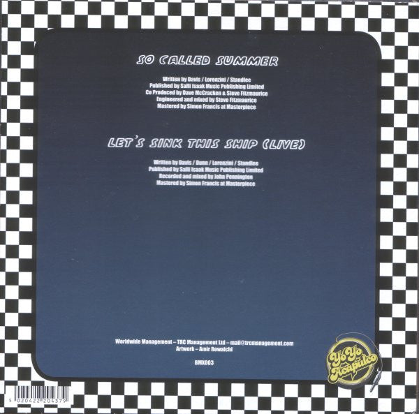 Team Waterpolo : So Called Summer (7", Single, Ltd)